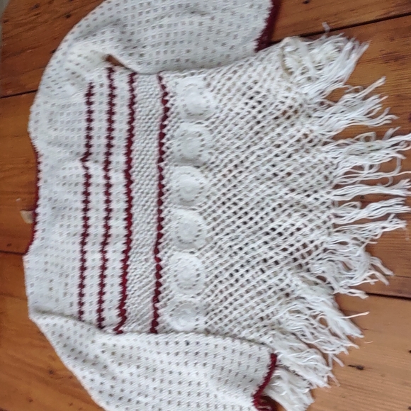 Wrangler sz large crochet sweater - Picture 3 of 3